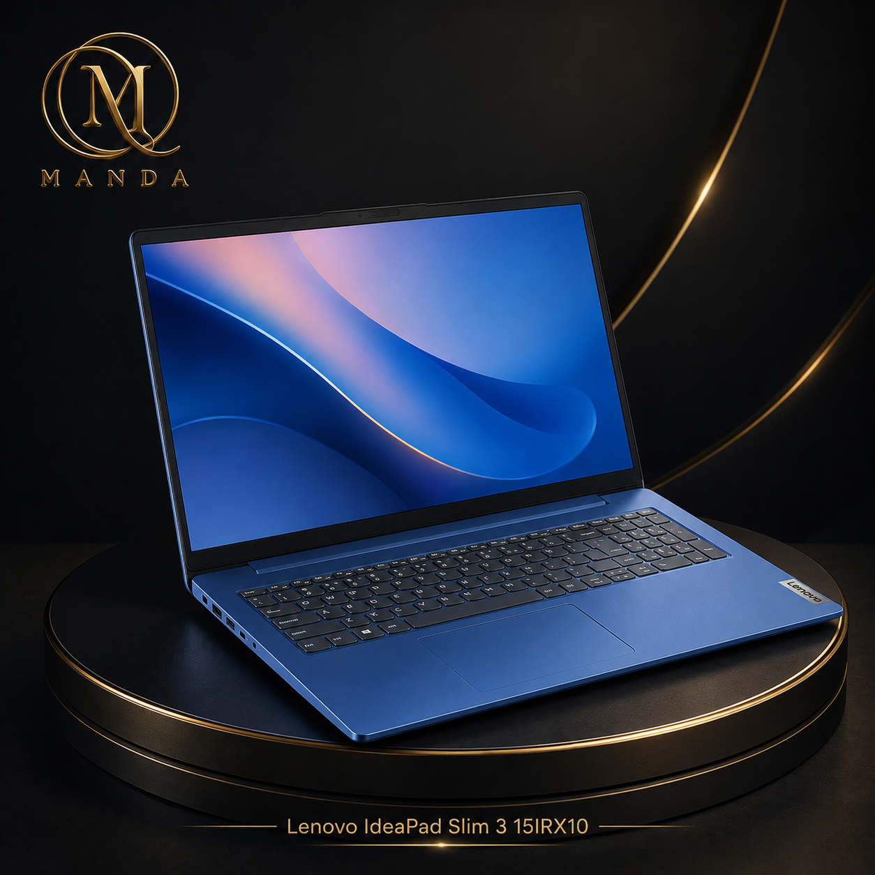 لابتوب لينوفو IdeaPad Slim 3 15IRX10 بمعالج Intel Core i7-13620H ورام 16 جيجابايت وSSD 512 جيجابايت - أزرق - الصورة 2