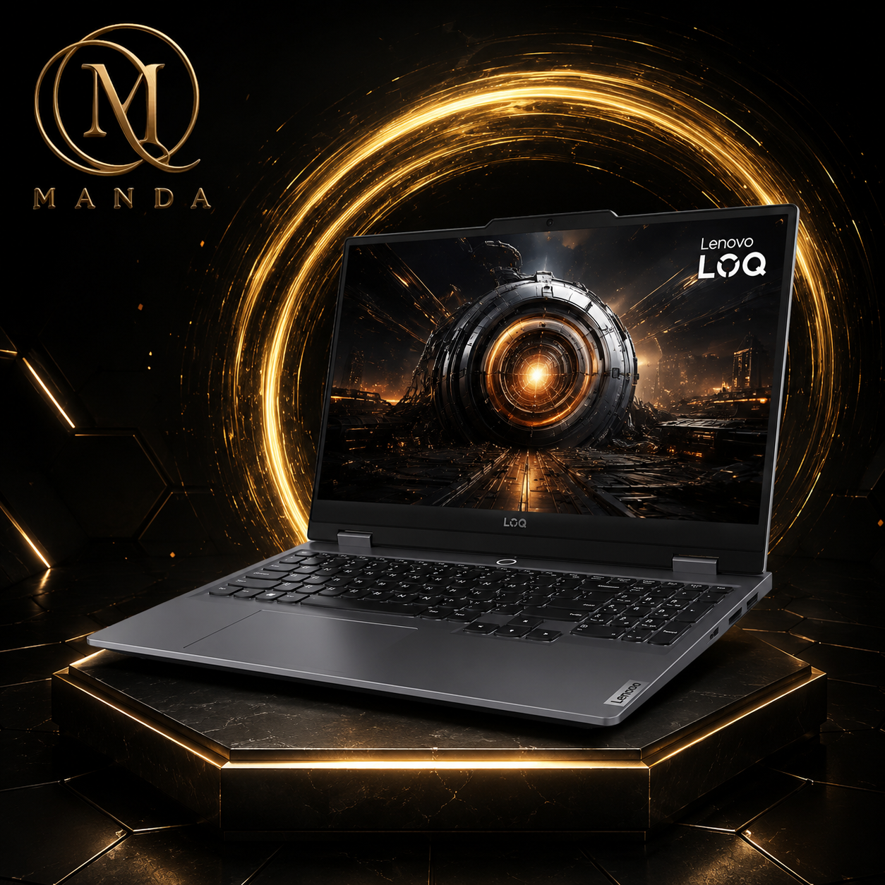 لابتوب ألعاب لينوفو LOQ 15IRX9 بمعالج Intel Core i7-13645HX ورام 16 جيجابايت وRTX 4050 - رمادي - الصورة 2